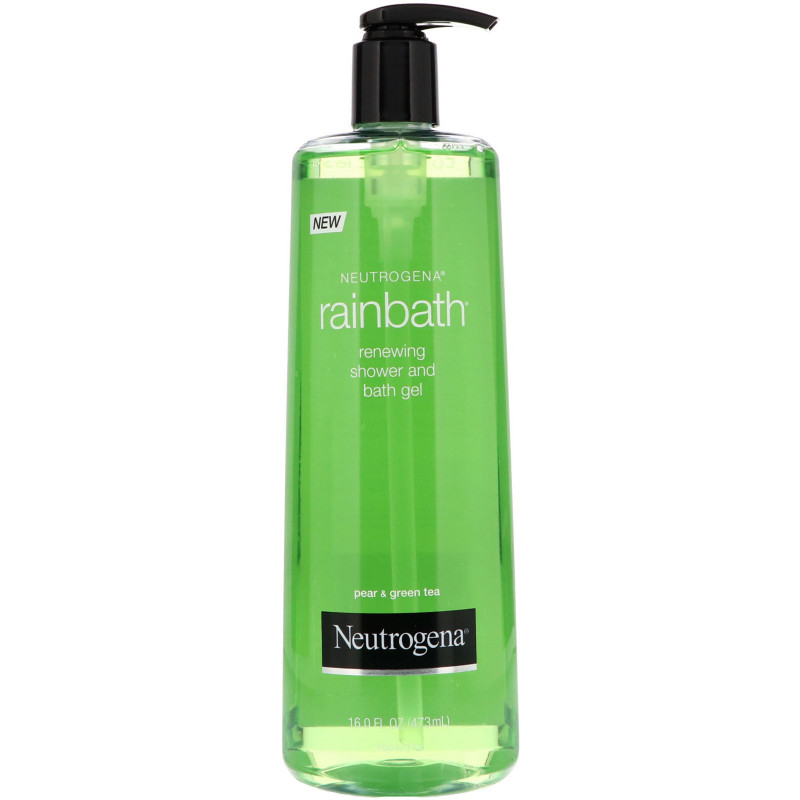 Neutrogena, Rainbath, Renewing Shower and Bath Gel, Pear & Green Tea, 16 fl oz (473 ml)