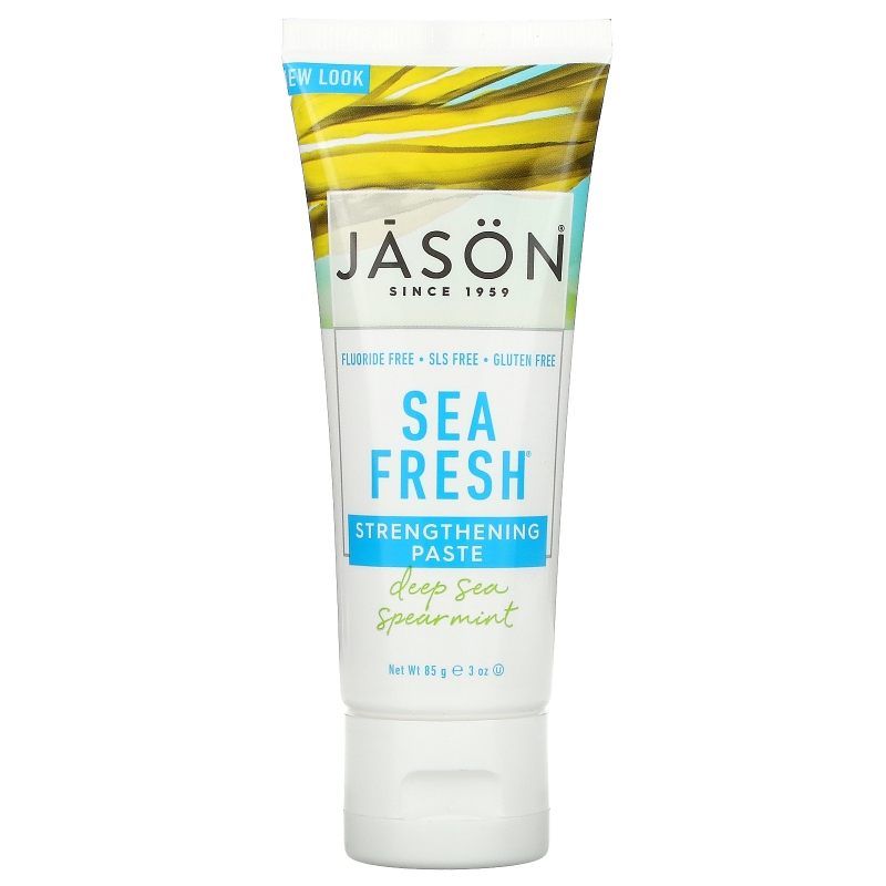 Jason Natural, Sea Fresh Antiplaque & Strengthening Toothpaste 3 oz