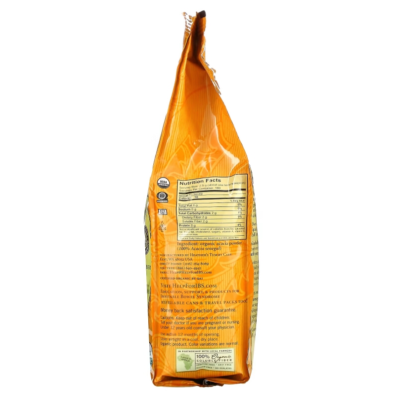 Heather's Tummy Care Органические волокна акации сенегальской 16 унций (453 г)
