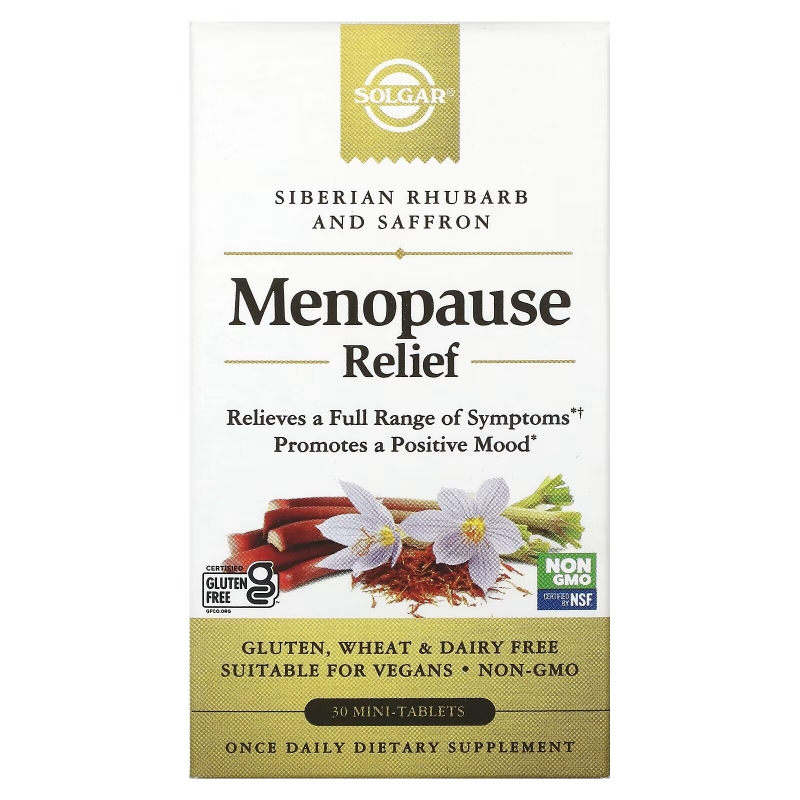 Solgar, Menopause Relief, 30 Mini-Tablets