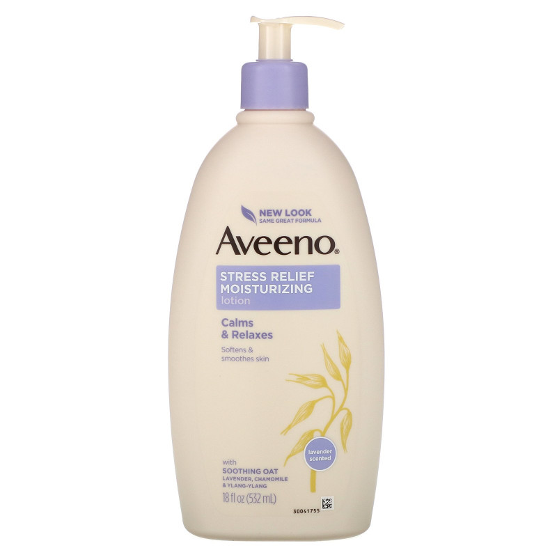 Aveeno, Увлажнящий лосьон для борьбы со стрессом, 18 ж. унц.(532 мл)