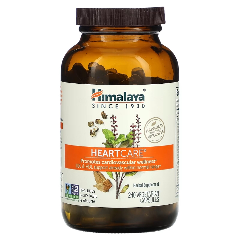 Himalaya, HeartCare, 240 Vegetarian Capsules