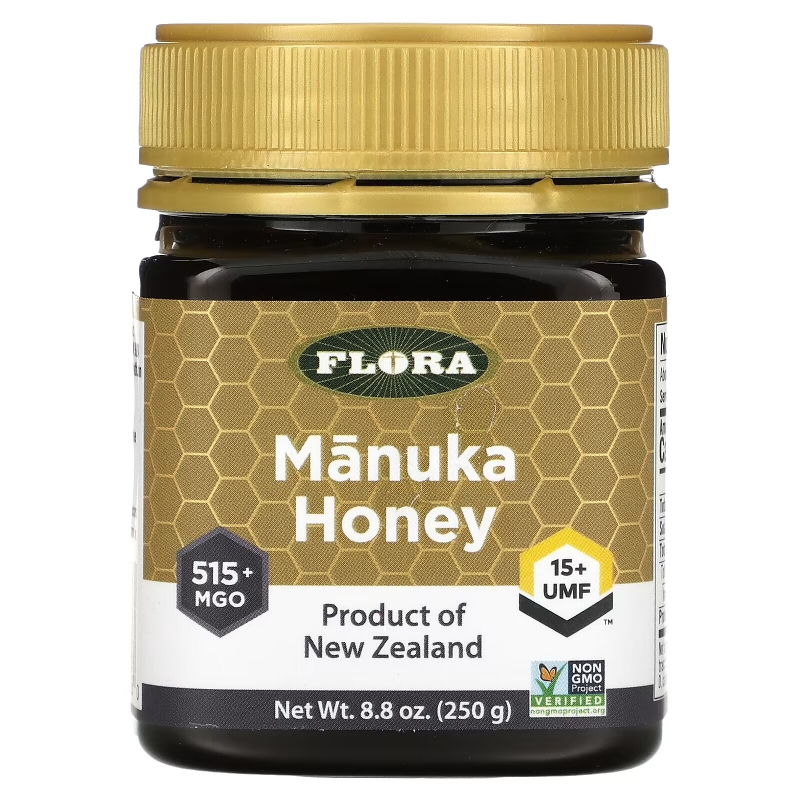 Flora, Manuka Honey, MGO 515+, 8.8 oz (250 g)