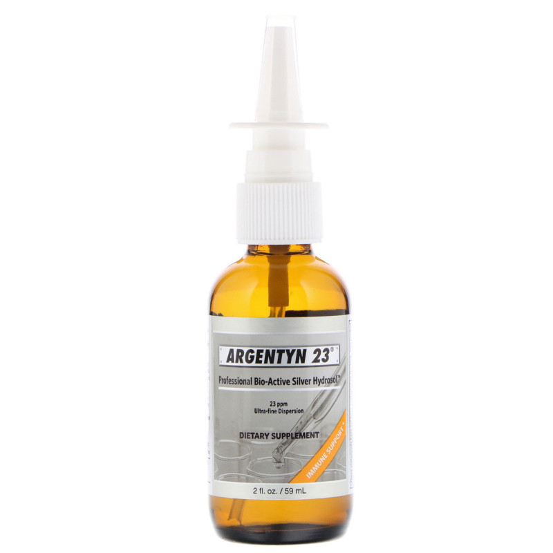 Allergy Research Group, Argentyn 23, Vertical Spray, 2 fl oz (60 ml)