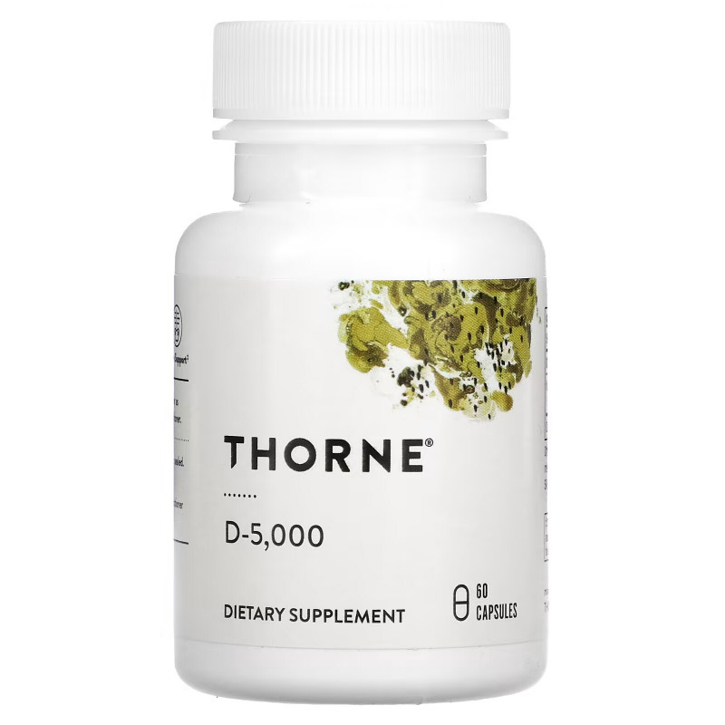 Thorne Research, D-5 000, 60 капсул