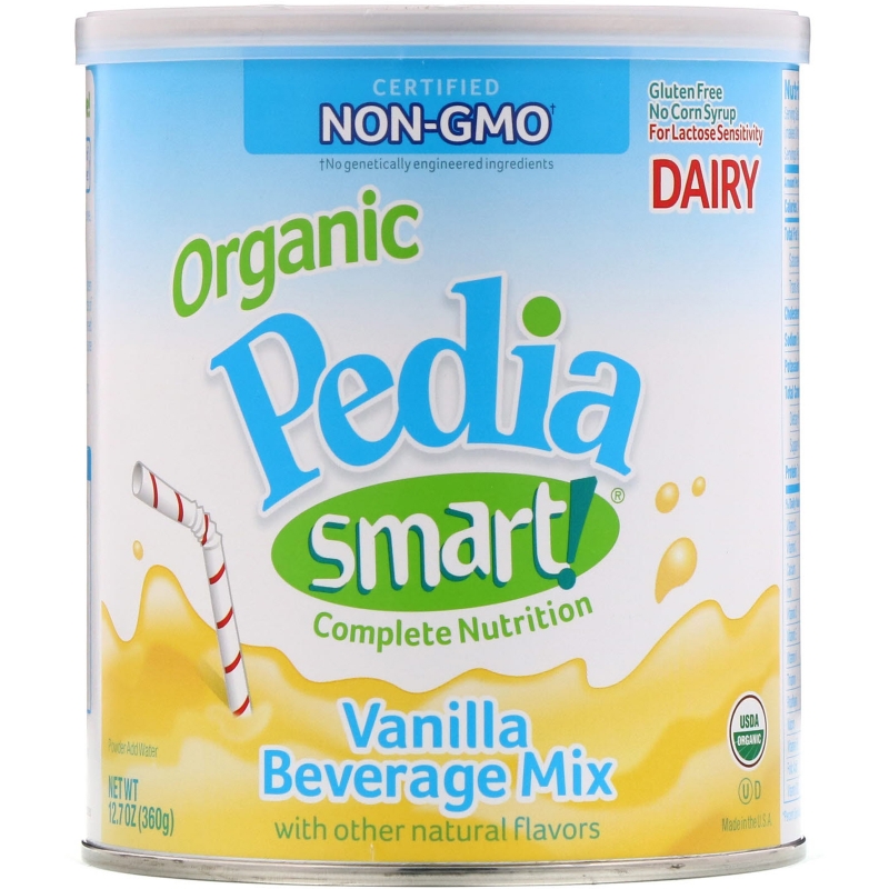 Nature's One Питательный напиток (детская смесь) Pedia Smart! со вкусом ванили 127 унций (360 г)