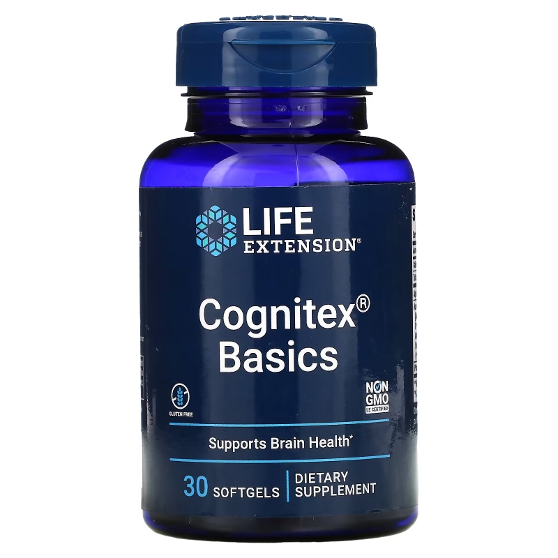 Life Extension, Cognitex Basics, 30 Softgels