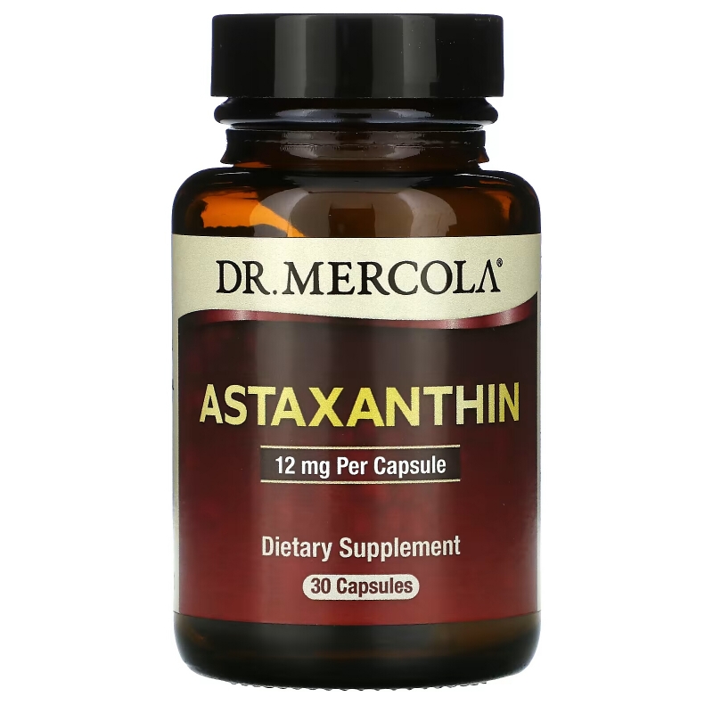 Dr. Mercola, Astaxanthin, 12mg, 30 Capsules