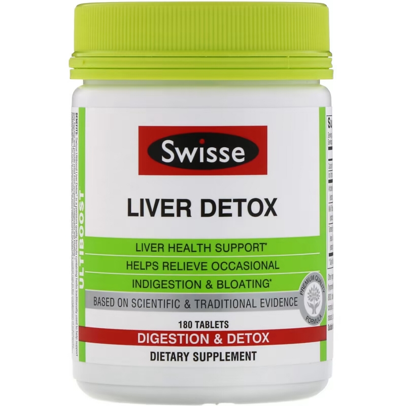 Swisse, Ultiboost, Liver Detox, 180 Tablets