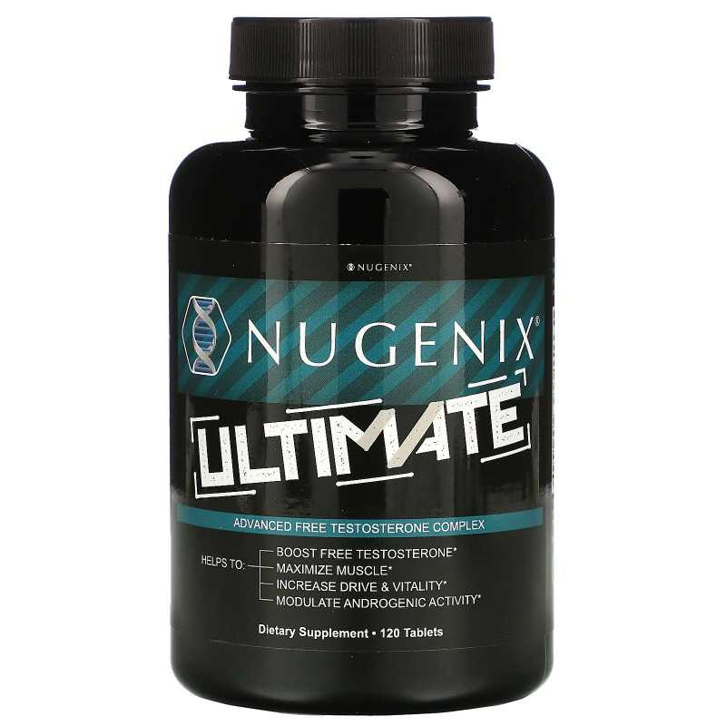 Nugenix, Ultimate, Advanced Free Testosterone Complex, 120 Tablets