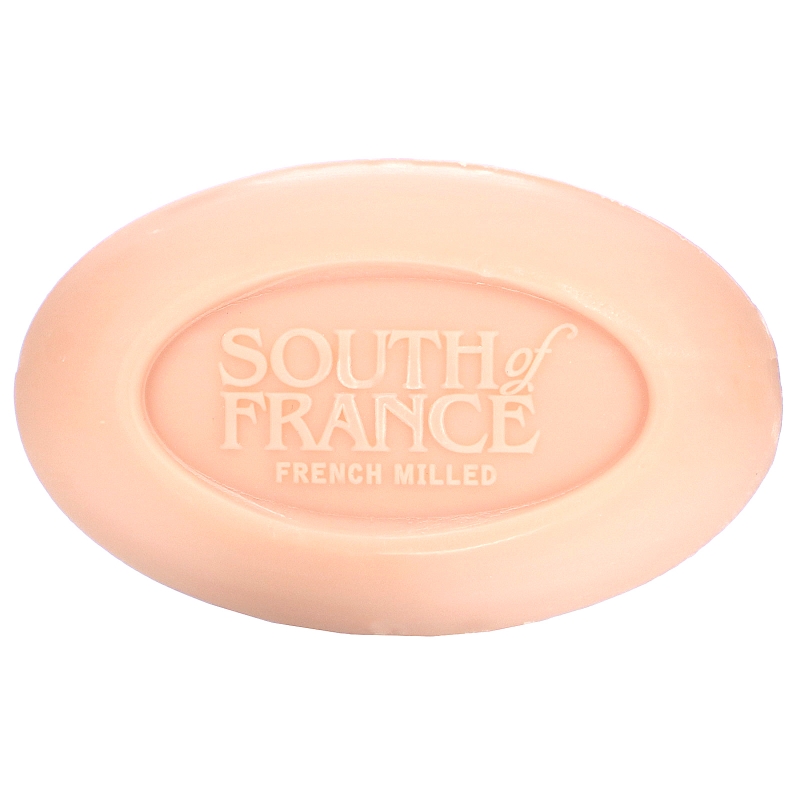 South of France, Восхождение дикой розы, французское овальное мыло с органическим маслом ши, для ухода за телом, 6 унций (170 г)