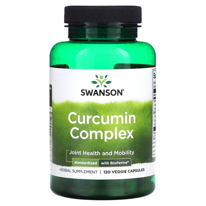 Swanson, Curcumin Complex, 120 Veggie Capsules