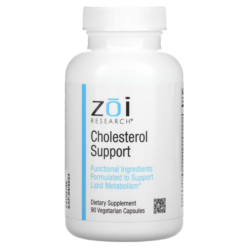 ZOI Research, Cholesterol Support, 90 Vegetarian Capsules